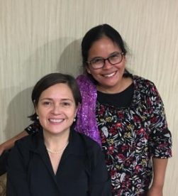 Christeen with Angelica Feuer
