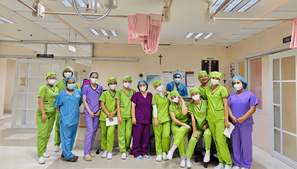 Philippines Group of Nurse