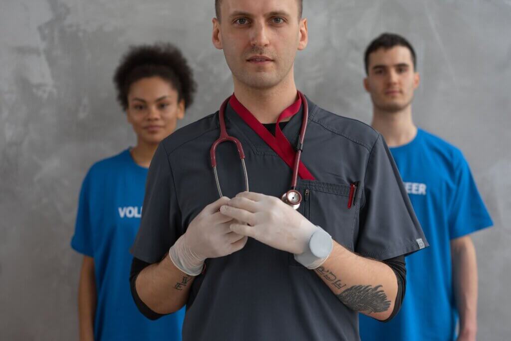 Portrait of a healthcare professional