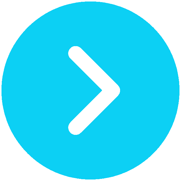White right-pointing arrow inside a cyan circular background, representing next or forward navigation.