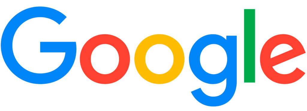 The colorful Google corporate logo written in blue, red, yellow, and green letters.